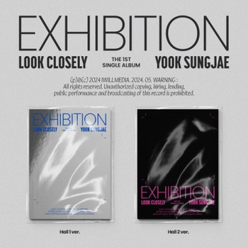YOOK SUNGJAE - 1st Single Album [EXHIBITION : Look Closely] (Random Ver.)