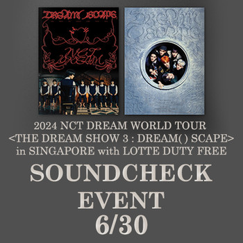 [6/30 SINGAPORE SOUNDCHECK EVENT] NCT DREAM - [DREAM( )SCAPE] (Photobook Ver.)