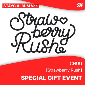CHUU - 2nd Mini Album [Strawberry Rush] (STAYG ALBUM ver.) + Random Photocard (SW)