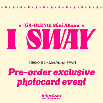 LUCKY DRAW] (G)I-DLE - 7th Mini Album [I SWAY] (Random Ver.) +
