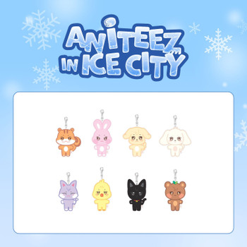 ATEEZ X ANITEEZ - [ANITEEZ IN ICE CITY] MD 03. PLUSH KEYRING (DDEONGbyeoli Ver.)