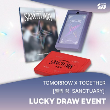 [POP UP LUCKY DRAW] TOMORROW X TOGETHER - 별의 장: SANCTUARY (3types Random ver.) + Random Photocard (SW)