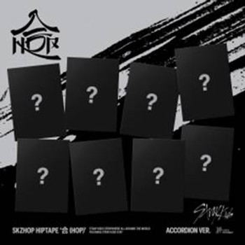Stray Kids - SKZHOP HIPTAPE ‘合 (HOP)’  (ACCORDION VER.) (Random ver) + Random Photocard (APPLE MUSIC)