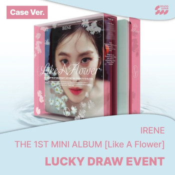 [LUCKY DRAW] IRENE - 1st Mini Album [Like A Flower] (Case Ver.) + Photocard (SW)