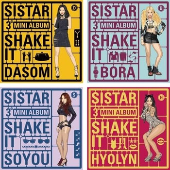 Sistar - 3rd Mini Album / Shake It (Ver. Random)