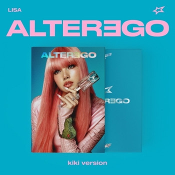 LISA - [Alter Ego] (photobook kiki ver.) + Random Photocard (KPOP MERCH)