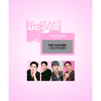 LUCAS - SMTOWN LIVE 2025 TOUR OFFICIAL MD : FORTUNE SCRATCH