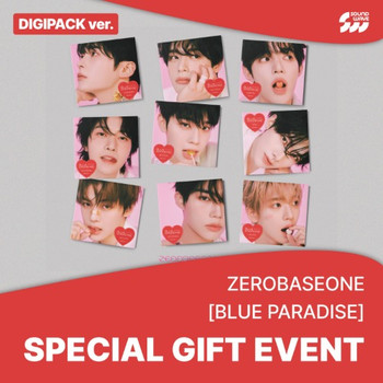 ZEROBASEONE - The 5th Mini Album [BLUE PARADISE] (Digipack Ver.) (Random ver) + Random Photocard (SW)