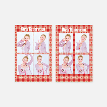 GIRLS' GENERATION - 2025 SM ARTIST SEASON’S GREETINGS OFFICIAL MD : 4 CUT PHOTO SET (GIRLS' GENERATION Ver.) (HYOYEON)