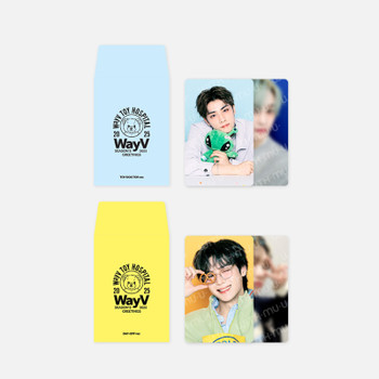 WayV  - 2025 SM ARTIST SEASON’S GREETINGS OFFICIAL MD : RANDOM TRADING CARD (WayV Ver.) (A ver.)
