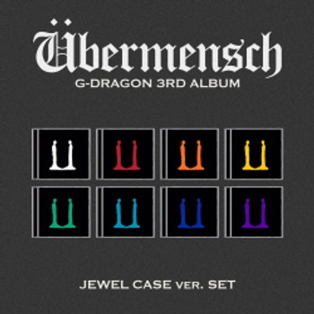 G-DRAGON - 3RD ALBUM [Übermensch] (JEWEL ver.) (8 Types Random ver) + Photocard (WM)