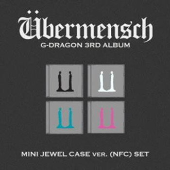 G-DRAGON - 3RD ALBUM [Übermensch] (MINI JEWEL ver.) (NFC) (4 Types Random ver) + Photocard (WM)