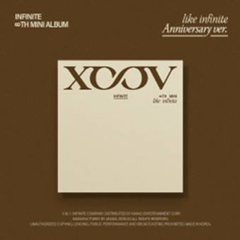 INFINITE - ∞TH MINI ALBUM [LIKE INFINITE] (Anniversary ver.) (7 Types Random ver) + Random Photocard (SW)