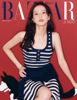 JISOO - 2025 [BAZAAR] SPRING EDITION (A VER)