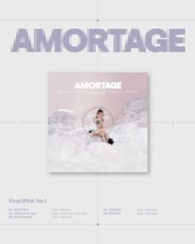 JISOO - Mini Album [AMORTAGE] Vinyl (Pink ver.)