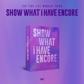 IVE - THE 1ST WORLD TOUR  'SHOW WHAT I HAVE - ENCORE' KiT VIDEO + Random Photocard (Starship Square)