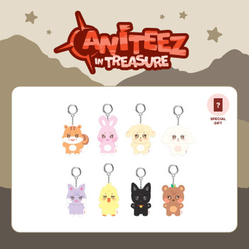 ATEEZ - [ANITEEZ IN TREASURE] MD : FLAT-FUR PLUSH (HETmongi