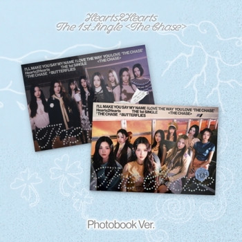 Hearts2Hearts - 1st Single [The Chase] (Photo Book Ver.) (Random ver) + COUNTDOWN LIVE SPECIAL Random Photocard (SW)