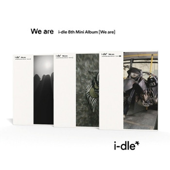 i-dle (아이들) - 8TH MINI ALBUM [We are] (Version G / Version I / Version WE) (3types Random Ver.) + Random VIDEO CALL Photocard (HELLO LIVE)