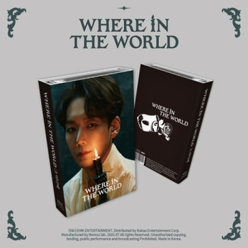 Kai - SINGLE [Where In The World] (PHANTOM VER. / ERIK VER.) (NEMO) (2types Random Ver.)
