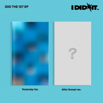 IDID - THE 1ST EP [I did it] (Yesterday Ver./ After Sunset Ver.) (2types Random Ver.) + Random Photocard (APPLE MUSIC)