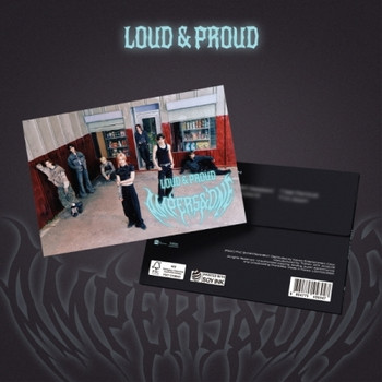 [LUCKY DRAW] AMPERS&ONE - 3rd Mini Album [LOUD & PROUD] (POSTCARD ver.) + Random Photocard (APPLE MUSIC)