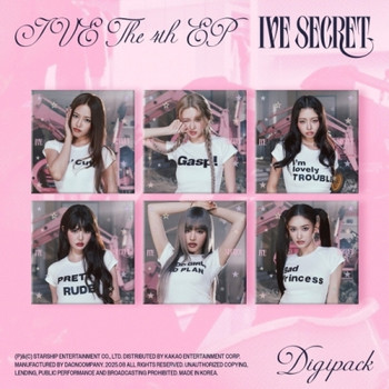 IVE - THE 4TH EP [IVE SECRET] (Digipack ver.) (6types Random Ver.)