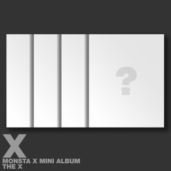 MONSTA X - 13th Mini Album [THE X] (UNKNOWN X VER./ UNDERDOG X VER./ HELLO X VER. / XX VER.) (4types Random Ver.) + Random Photocard (APPLE MUSIC)