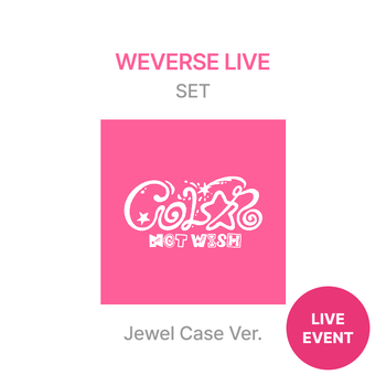 NCT WISH - [Weverse Live] The 3rd Mini Album [COLOR] (Jewel Case Ver.) Set + Weverse Gift (WS)