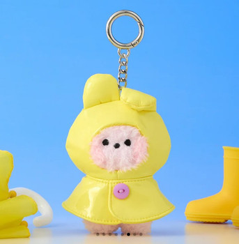 BT21 - mini minini PLUSH KEYRING RAINY DAY (COOKY)