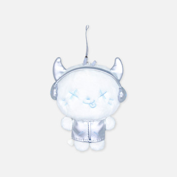 aespa - 2025-26 aespa LIVE TOUR [SYNK : aeXIS LINE] OFFICIAL MD : FANLIGHT DOLL KEY RING (SILVER ver.) (WINTER)