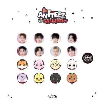 ATEEZ - [ANITEEZ IN THE CALLING] MD : [RANDOM] CAN BADGE