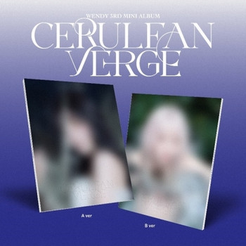 [LUCKY DRAW] WENDY - 3RD MINI ALBUM [CERULEAN VERGE] PHOTOBOOK VER. (2types Random Ver.) + Random Photocard (APPLE MUSIC)