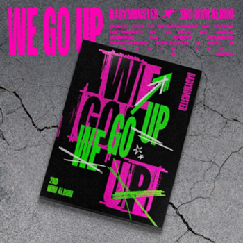 BABYMONSTER - 2nd MINI ALBUM [WE GO UP] (UP Ver.) + Random 2 Photocards (KNPOPS)