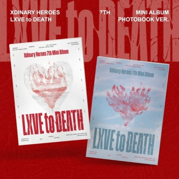 Xdinary Heroes - 7TH MINI ALBUM [LXVE TO DEATH] PHOTOBOOK VER. (Love Sick ver./ The End ver.) (2types Random Ver.)