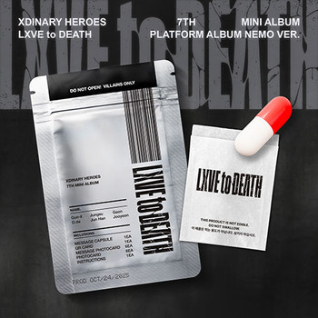 Xdinary Heroes - 7TH MINI ALBUM [LXVE TO DEATH] PLATFORM VER. (6types Random Ver.)