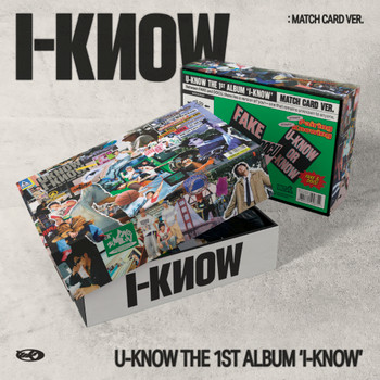 U-KNOW YOONHO - 1st Full Album [I-KNOW] (Match Card Ver.)