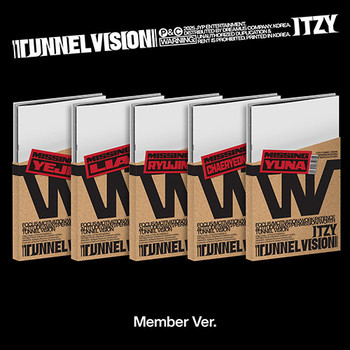 ITZY - TUNNEL VISION (Member Ver.) (5types Random Ver.) + Random Photocard (SW)