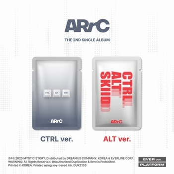 ARrC - SINGLE ALBUM [CTRL+ALT+SKIID] (CTRLALT Ver.) (2types Random Ver.)