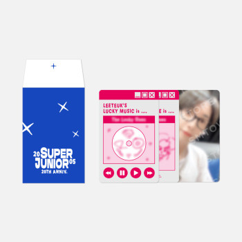 SUPER JUNIOR - 20TH ANNIVERSARY LUCKY CARD SET (SIWON ver