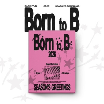 BAEKHYUN - 2026 SEASON’S GREETINGS [BORN TO B] + 1 Random Photocard