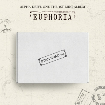 ALPHA DRIVE ONE - THE 1ST MINI ALBUM [EUPHORIA] STAR ROAD ver. + Random Photocard (APPLE MUSIC)