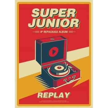 SUPER JUNIOR - Vol.8 Repackage [ Replay] Kihno Album - interAsia