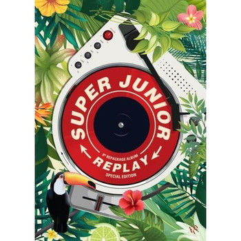 SUPER JUNIOR - Vol.8 Repackage [ Replay] Kihno Album - interAsia