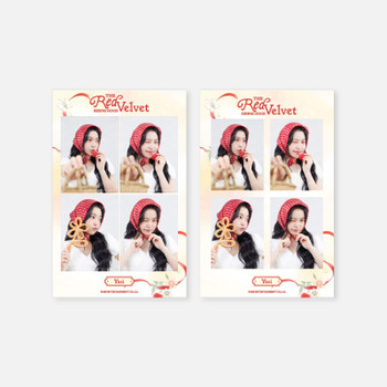 Red Velvet - 2026 SEASON'S GREETINGS MD : 4CUT PHOTO SET (YERI)