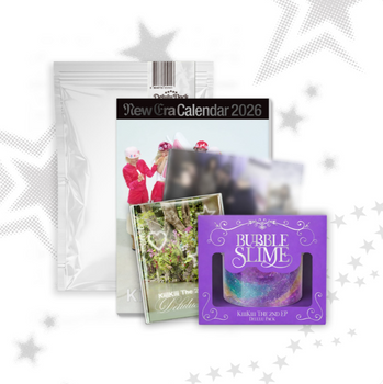 KiiiKiii - (VER SET / Bubble. Ver.) KiiiKiii The 2nd EP [Delulu Pack] + Photocard SET (Starship Square)