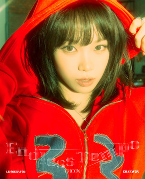 LE SSERAFIM - B-TYPE DICON VOLUME N°32 LE SSERAFIM ENDLESS TEMPO (KIM CHAEWON) + BINDER PAPER TYPE B ON-PACK