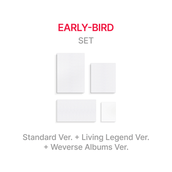 BTS - [EARLY-BIRD] 'ARIRANG' (Set) + 'ARIRANG' (Living Legend Ver.) + 'ARIRANG' (Weverse Albums ver.) Set + Weverse Gift (WS)