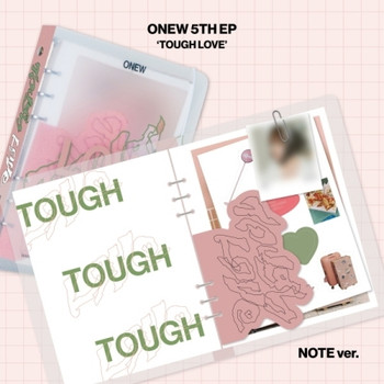 ONEW - 5TH MINI ALBUM [TOUGH LOVE] (NOTE Ver.)