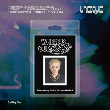 P1HARMONY - 9TH MINI ALBUM [UNIQUE] (FaNCy Ver.)(6types Random Ver.) + Random Photocard (SW)